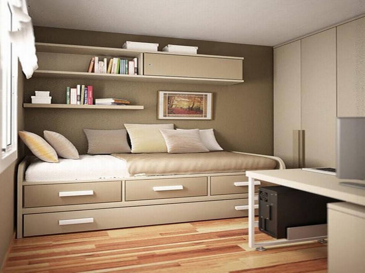 25 Tips For Designing SmallSized Bedrooms Got Bigger With Minimalist Home.  Homedizz
