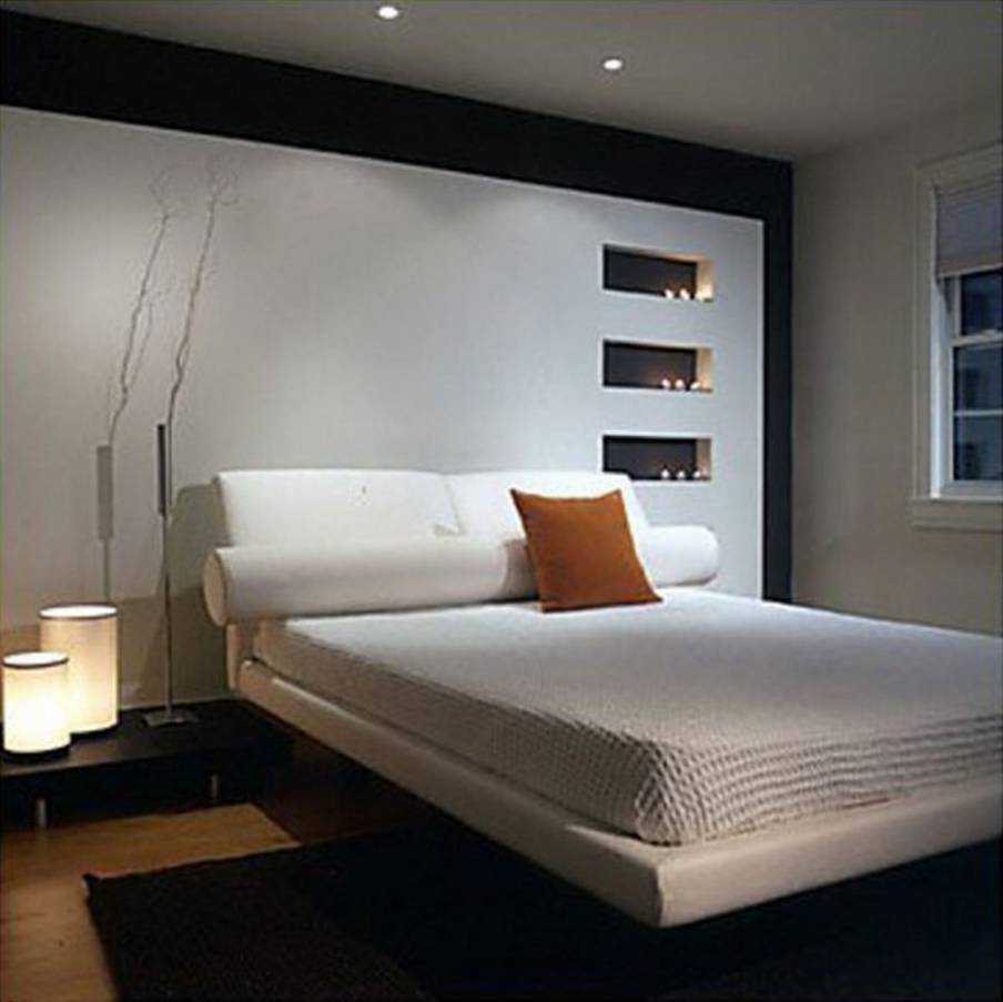 amazing modern small master bedroom designs idea with minimalist queen sized bed