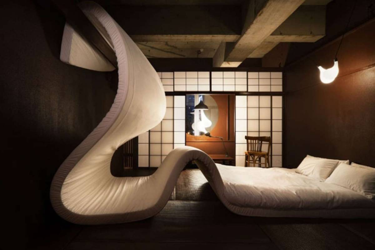 unique designers bedroom in chinese style