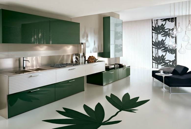 Contemporary kitchen design idea