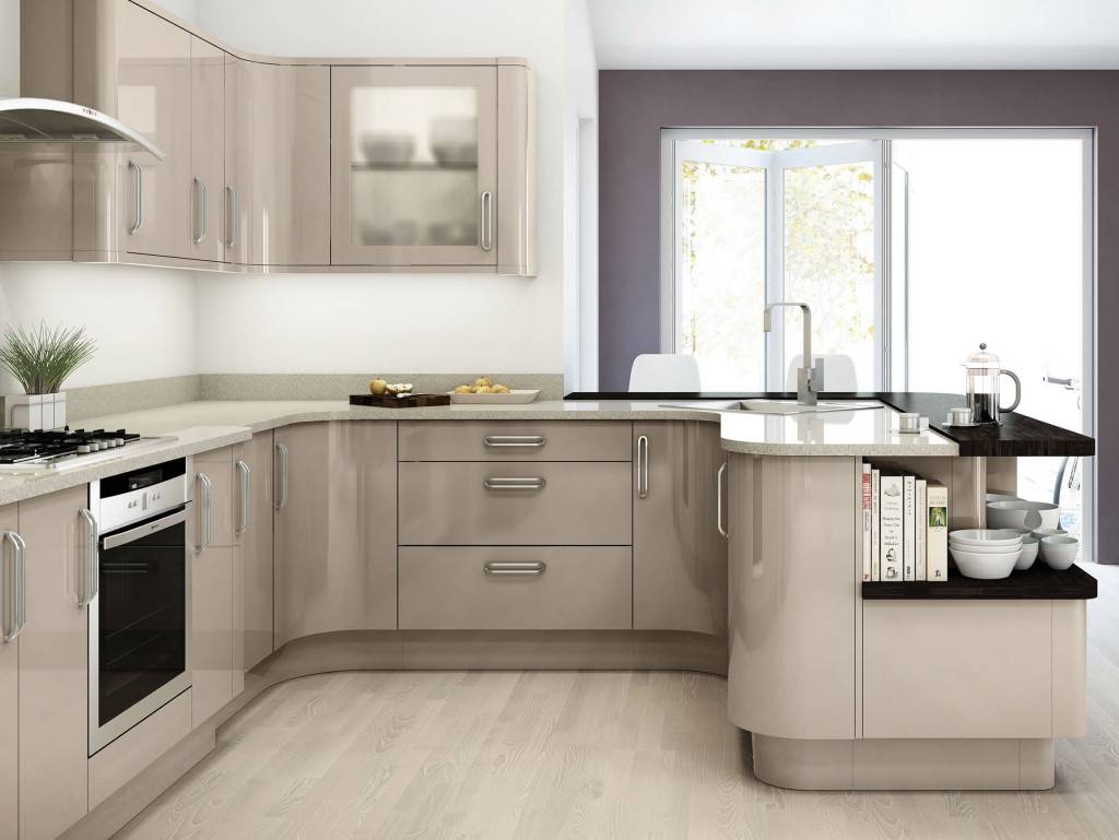 Modern style kitchen cabinets