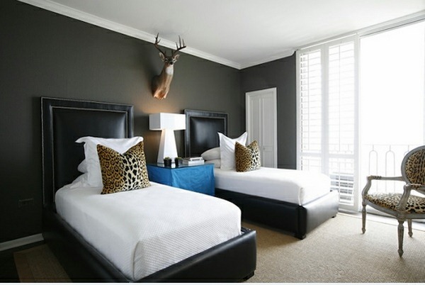 bedrooms bette leopard pillow