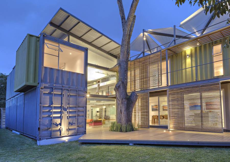 Cool Eco-Friendly Homes Made From Unused Containers