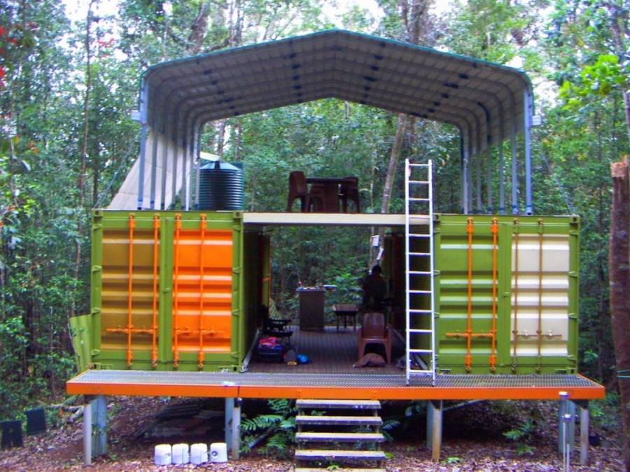 Cool Eco-Friendly Homes Made From Unused Containers