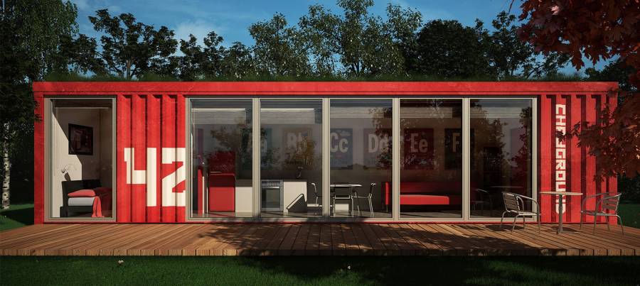 Cool Eco-Friendly Homes Made From Unused Containers