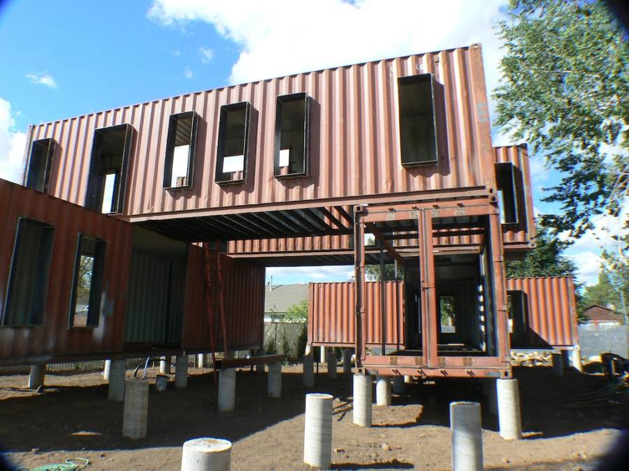 Cool Eco-Friendly Homes Made From Unused Containers