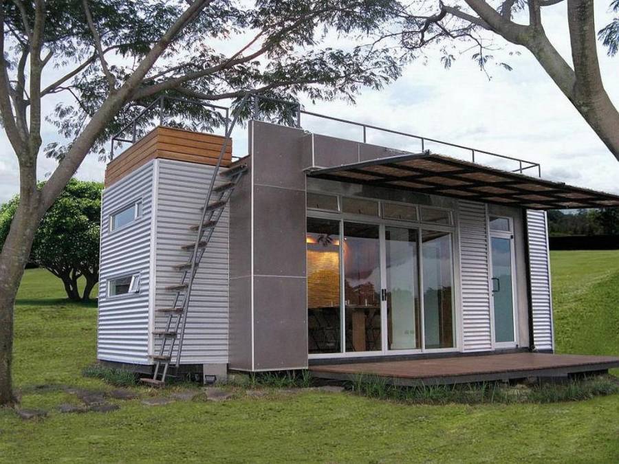 Cool Eco-Friendly Homes Made From Unused Containers