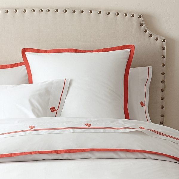 autumnal bed linen designs ideas white orange