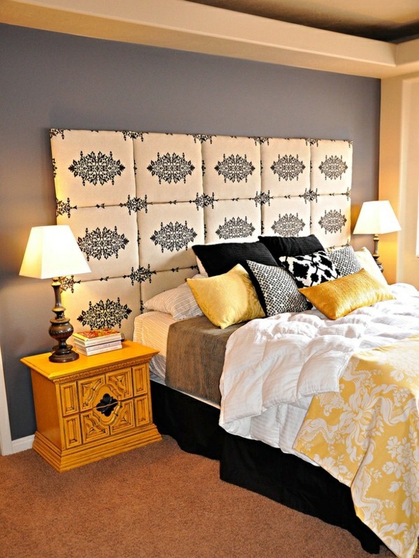 bed headboard with original design ideas prima