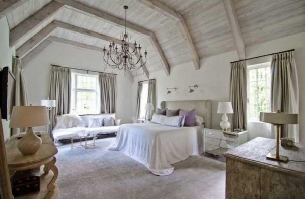 rustic comfortable bed room