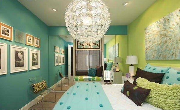 bedroom design ideas wall colors blue green