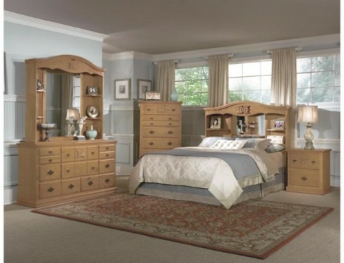 Country style decorating ideas bedroom