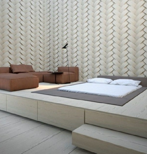 bedroom ideas arte bed bedroom floor pedestal mounted wooden platform