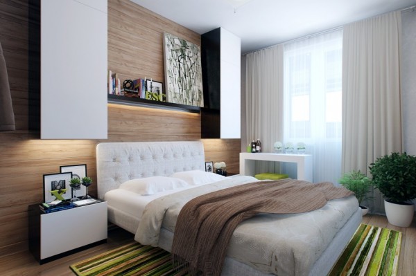 Modern bedroom decor