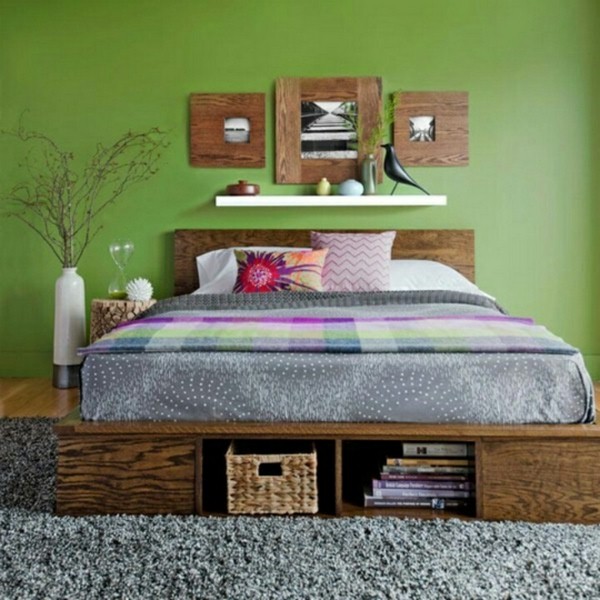 nice big bed room enough space platform bed resized