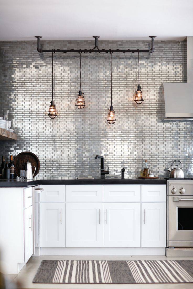 Great industrial kitchen chandelier