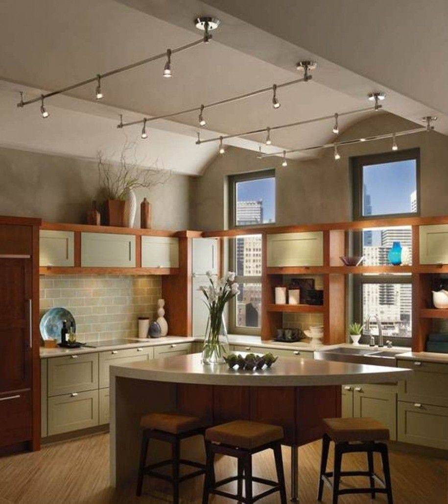 industrial track lighting for kitchen