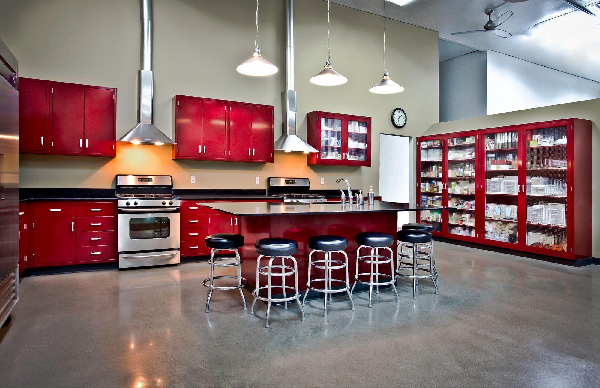 modern loft kitchen cabinets